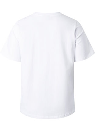Koszulka z bawelny organicznej z napisem, White HARMONY, Packshot image number 1