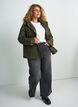 Parka z podszewka i odpinana kapturka, Zielony, Model image number 1