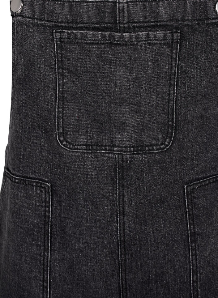 Jeansowy kombinezon, Dark Grey Denim, Packshot image number 2