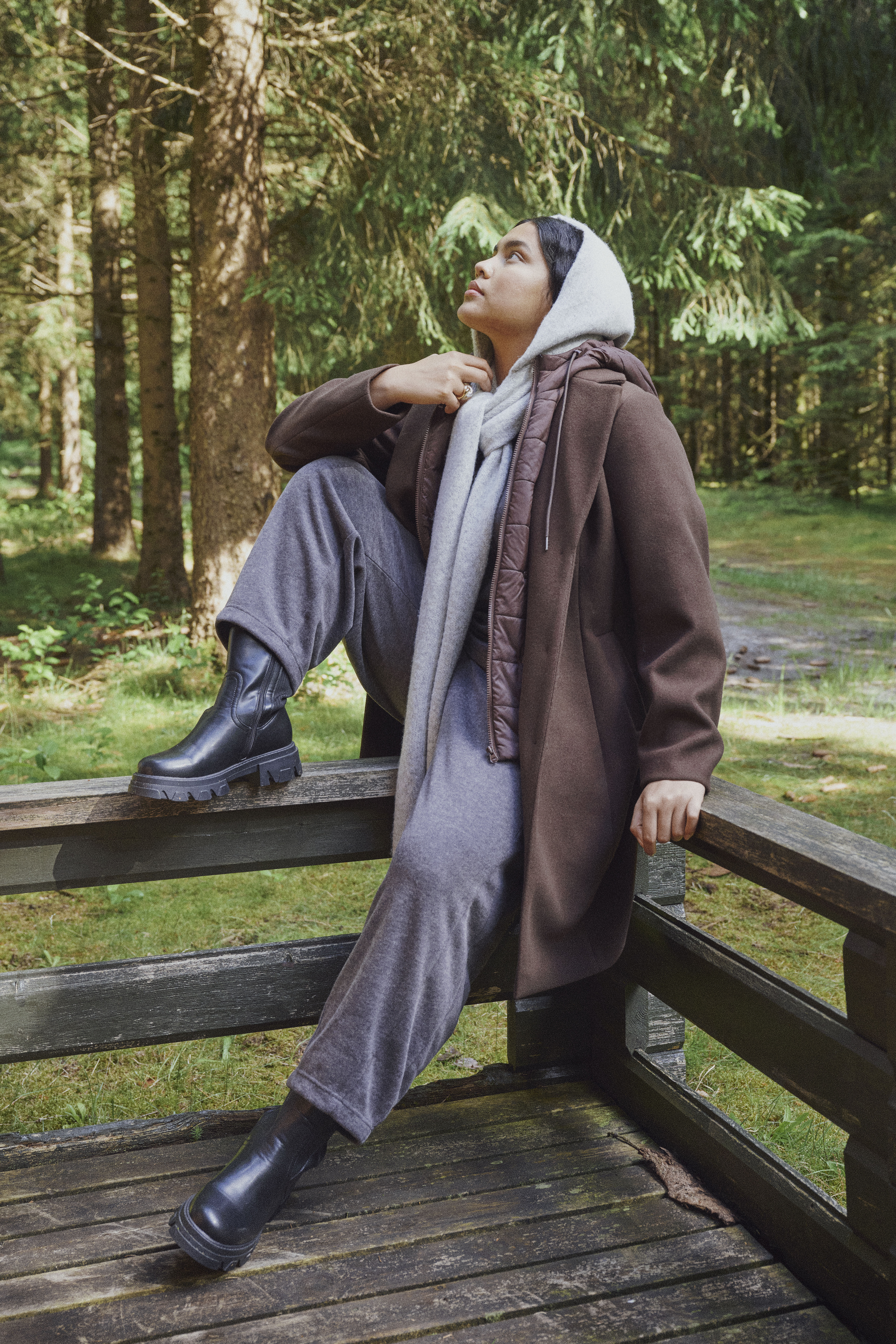 Miękki i ziemisty warstwowy styl, , Model
