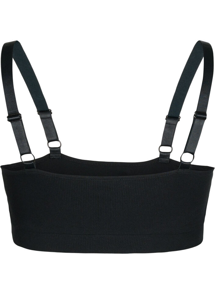 Biustonosz dla karmiacych ze sciagaczem, Black, Packshot image number 1