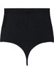 High-waisted shapewear g-string, Black, Packshot image number 1