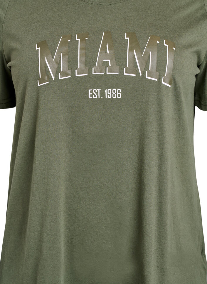 FLASH - T-shirt z nadrukiem, Zielony, Packshot image number 2