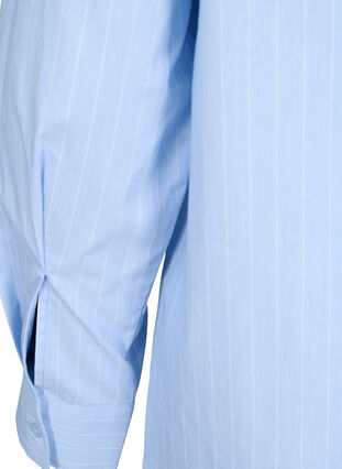 FLASH – koszula w prazki, Light Blue Stripe, Packshot image number 4