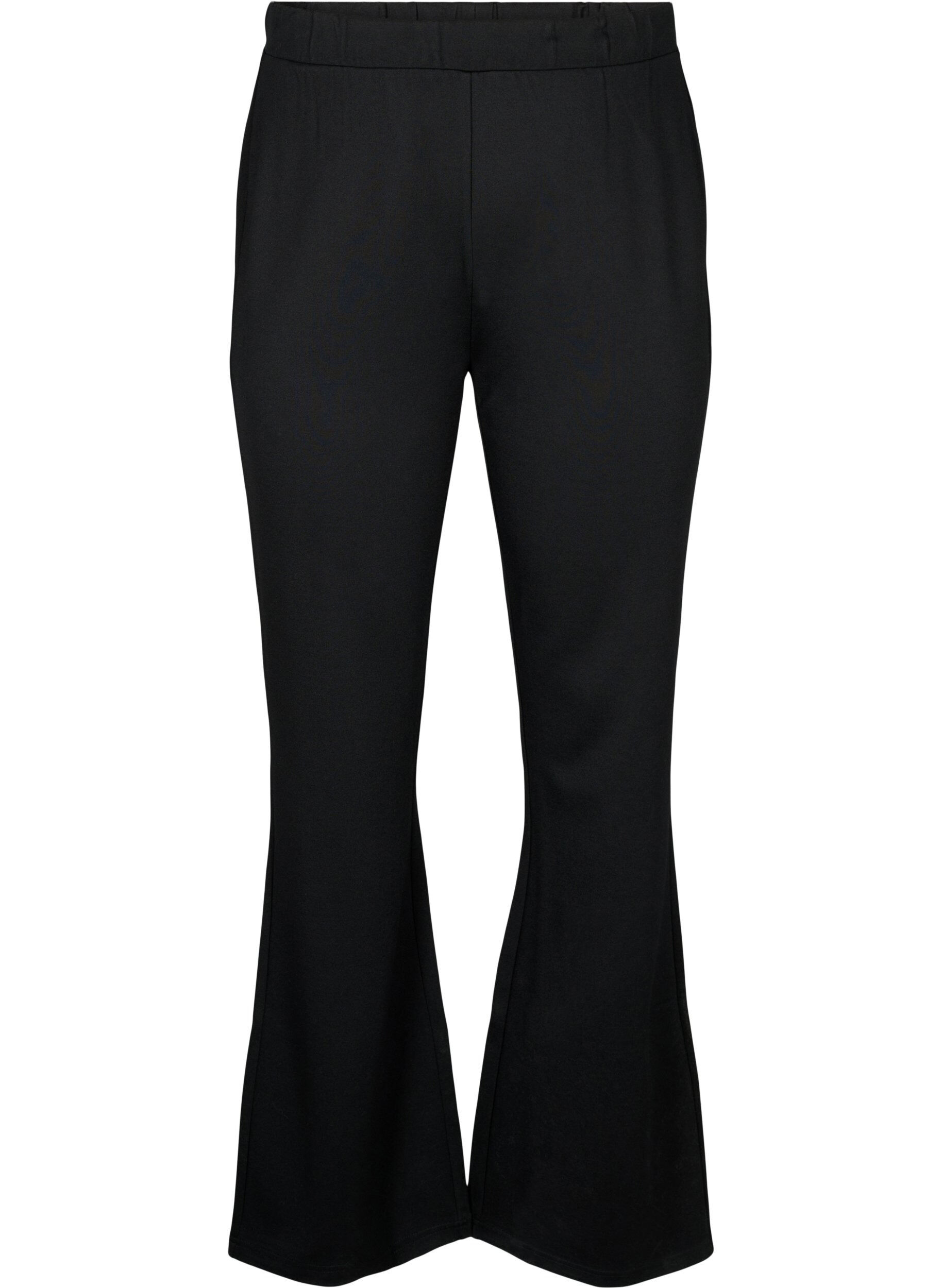 Spodnie typu bootcut z mieszanki wiskozy