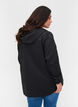 Parka jacket with hood and welt pockets, Black, Model image number 1