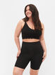 Lekkie szorty modelujace z wysokim stanem, Czarne, Model image number 0