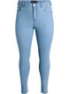 Jeansy super slim z wysokim stanem Amy, Niebieskie, Packshot image number 0