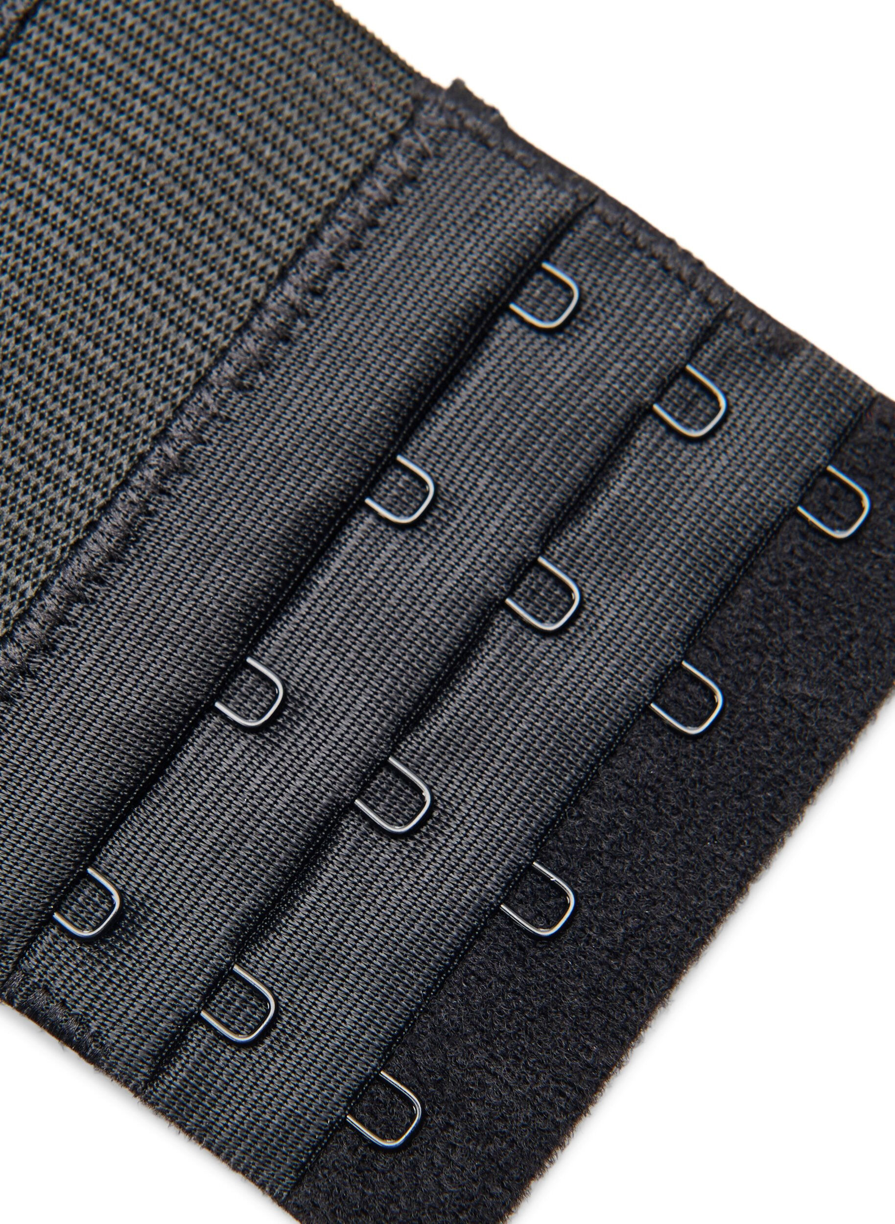 ZizziPrzedluzka biustonosza z 6 haczykami, Czarne, Packshot image number 2