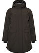 Hydrofobowa kurtka softshell z pikowana podszewka, Czarne, Packshot image number 0