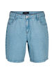 Szorty jeansowe z wysokim stanem, Light Blue Denim, Packshot image number 0