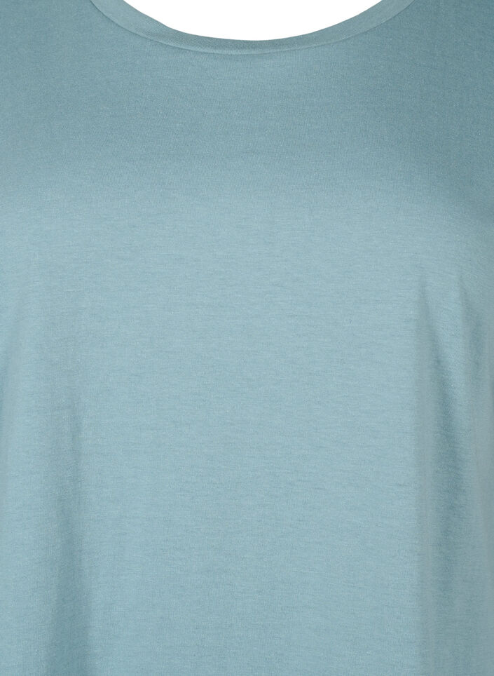 2-pack koszulki z kr&oacute;tkim rekawem, Niebieskie, Packshot image number 4