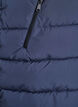 Dluga kamizelka z kapturem i kieszeniami, Niebieskie, Packshot image number 3