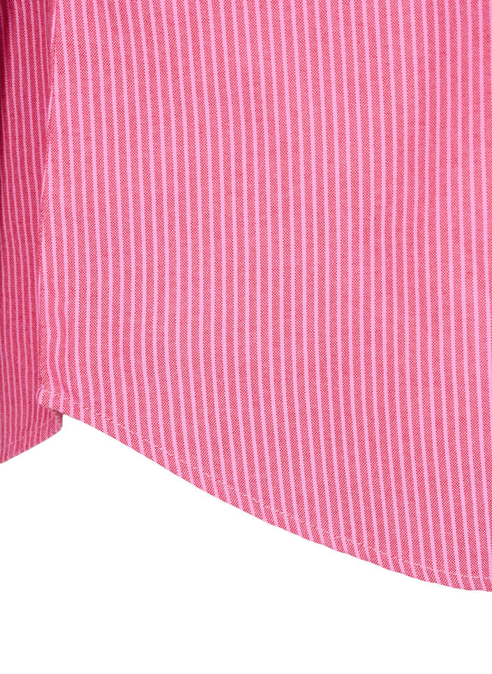 Bawelniana koszula z dlugim rekawem, Czerwony, Packshot image number 3