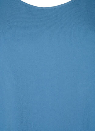 Bluzka z krótkim rekawem i okraglym dekoltem, Moonlight Blue, Packshot image number 2