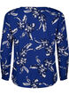 Flash – bluzka z dlugim rekawem i nadrukiem, Navy Blazer Flower, Packshot image number 1