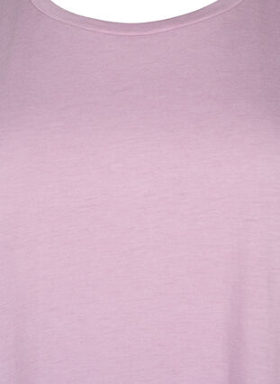 Koszulka z krótkimi rekawami wykonana z mieszanki bawelny, Lavender Mist, Packshot image number 2