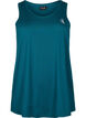 Top treningowy z okraglym dekoltem, Deep Teal, Packshot image number 0