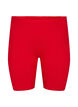 Jednokolorowe szorty rowerowe typu basic, Czerwony, Packshot image number 0