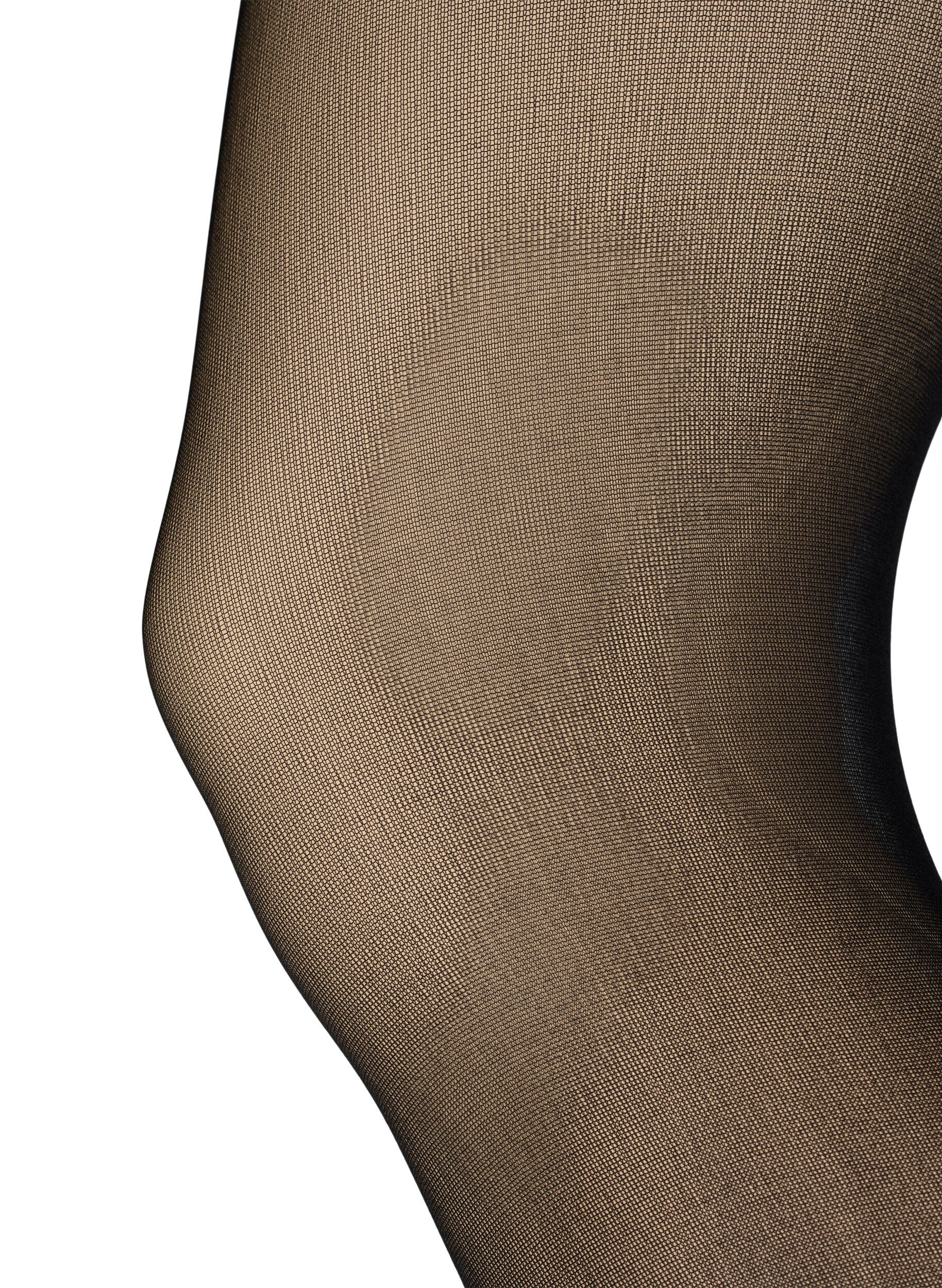 ZizziRajstopy 40 den z efektem push-up, Czarne, Packshot image number 1