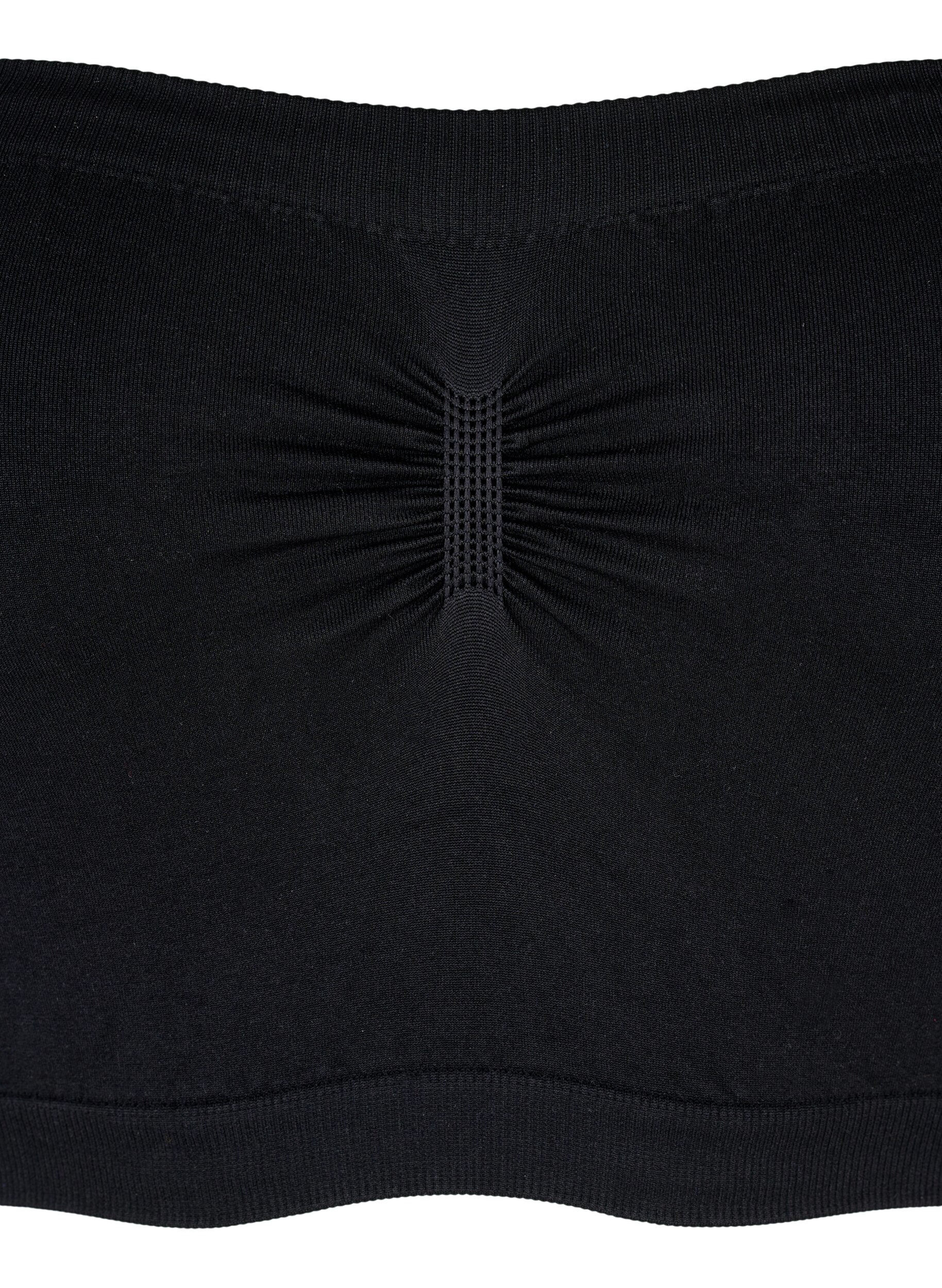 Zizzi Biustonosz tuba, Czarne, Packshot image number 2