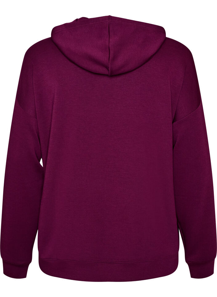 Bluza z kapturem, Fioletowy, Packshot image number 1