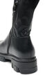 Dlugie buty ze sztucznej sk&oacute;ry ze sztywna podeszwa, Czarne, Packshot image number 2