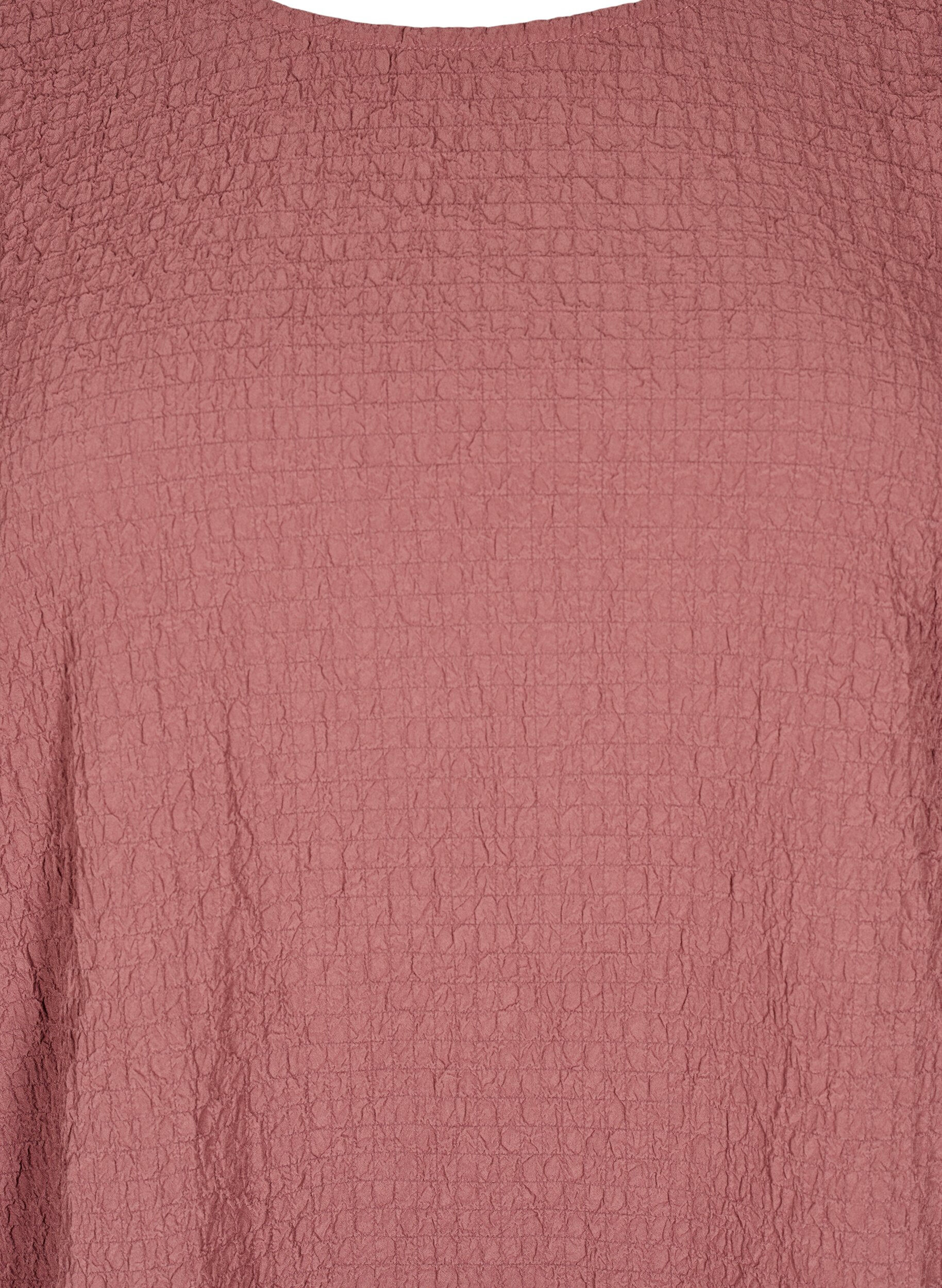 Zizzi FLASH &ndash; bluzka z dlugim rekawem i okraglym dekoltem, Rose Brown, Packshot image number 2