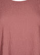FLASH – bluzka z dlugim rekawem i okraglym dekoltem, Rose Brown, Packshot image number 2