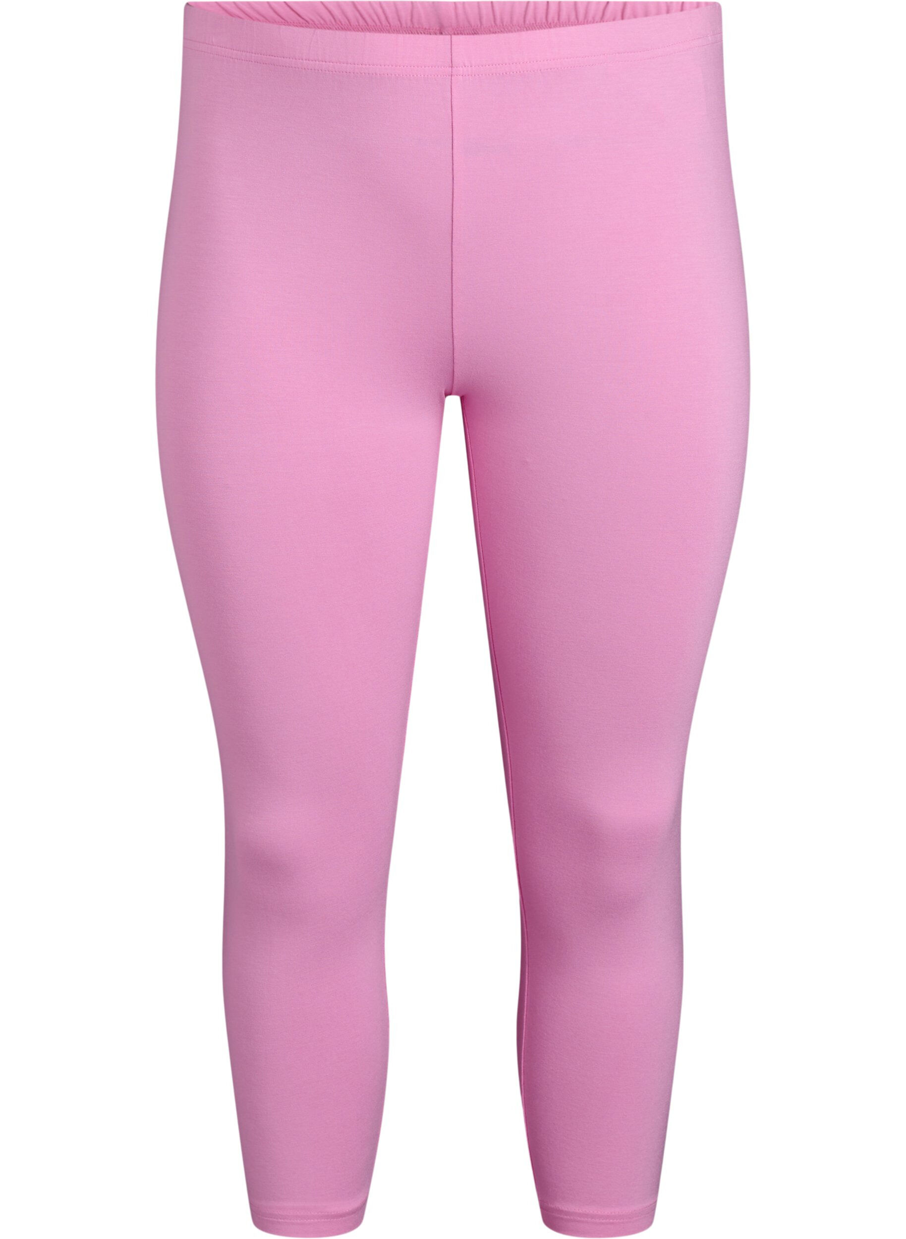 Legginsy 3/4 typu basic z wiskozy
