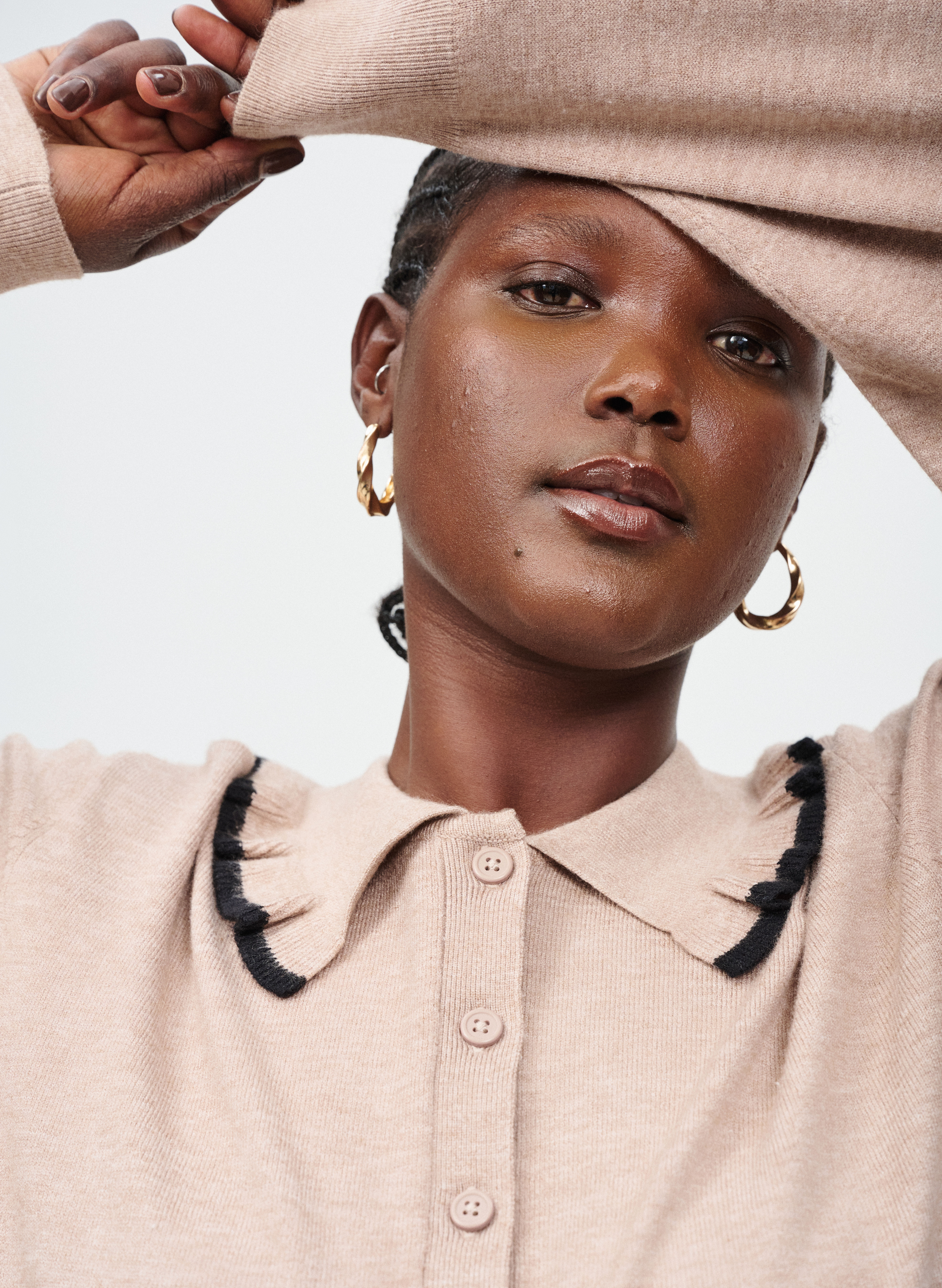 Zizzi Koszulka polo z kołnierzykiem, , Model