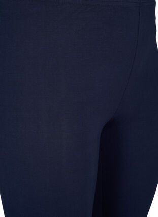 3/4-length wiskozowe legginsy w stylu basic, Night Sky, Packshot image number 2