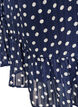 Sukienka w krate z falbankami i dlugim rekawem, Niebieskie, Packshot image number 3