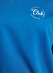 Bluza z tekstowym nadrukiem, Niebieskie, Packshot image number 2