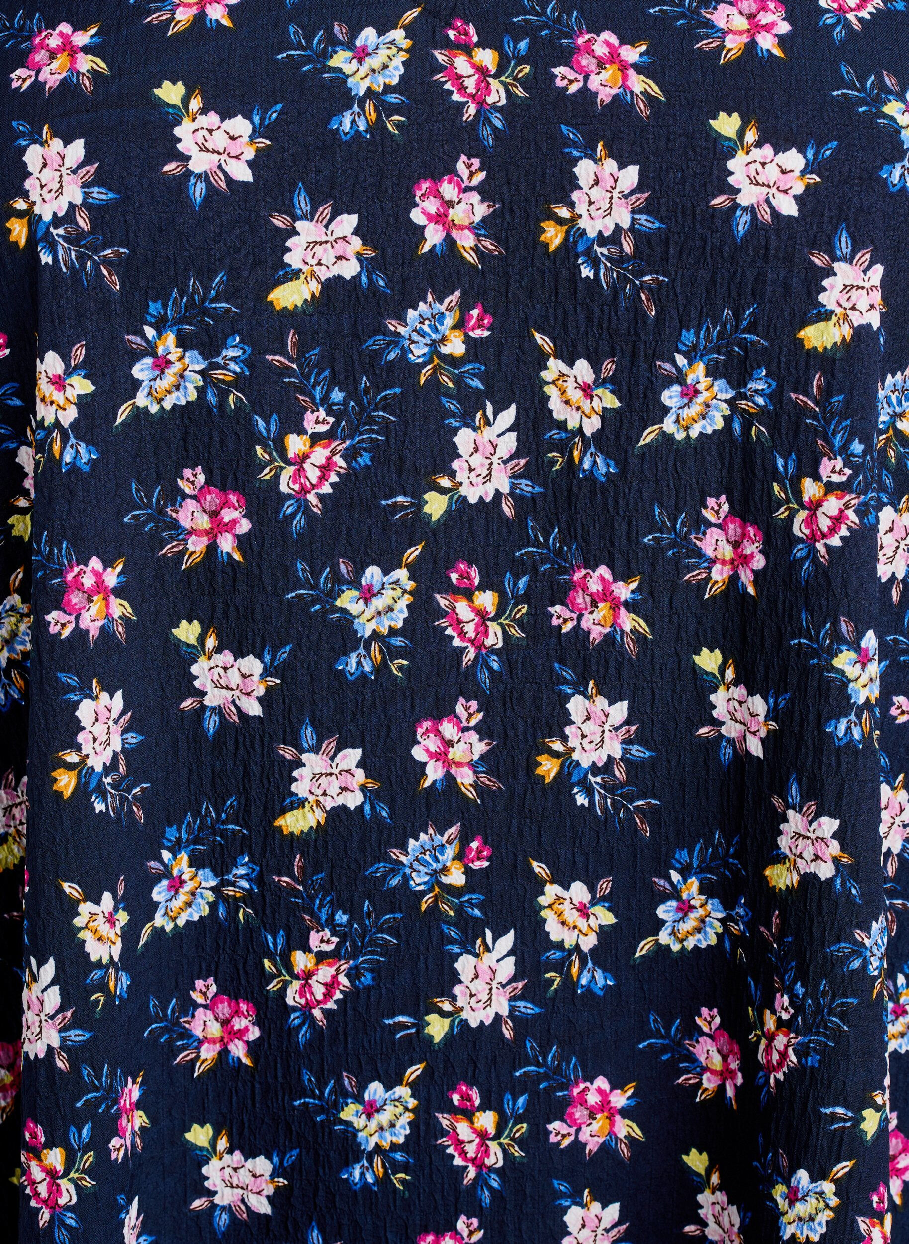 Zizzi FLASH - Sukienka z kr&oacute;tkim rekawem i dekoltem w serek, Niebieskie, Packshot image number 2