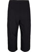 Spodnie culotte z mieszanego materialu, Czarne, Packshot image number 1