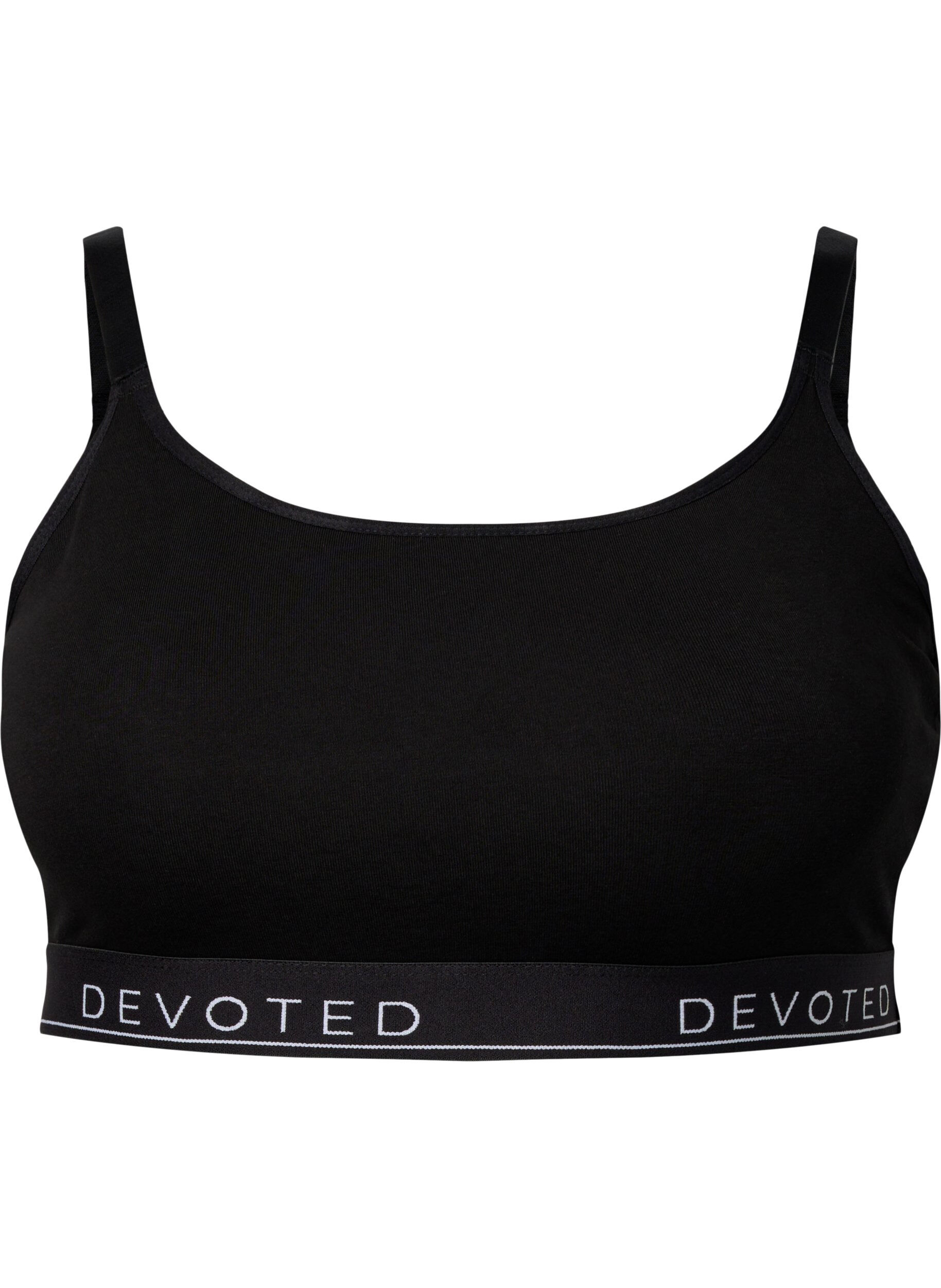 Bawelniany biustonosz z&nbsp;regulowanymi ramiaczkami