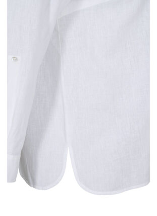 Koszula zapinana na guziki, White, Packshot image number 3