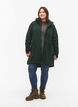 Kurtka softshell z odpinanym kapturem, Zielony, Model image number 1