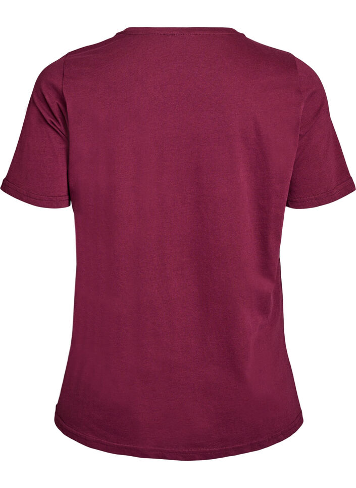 Koszulka z nadrukiem, Czerwony, Packshot image number 1