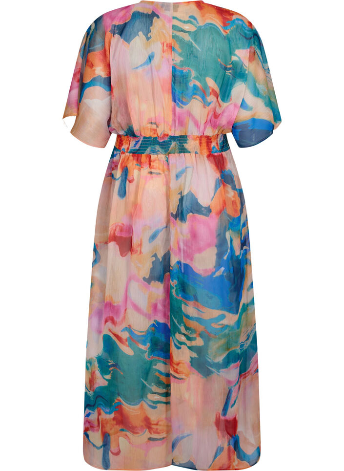 Beach printed kimono, Watercolor, Packshot image number 1