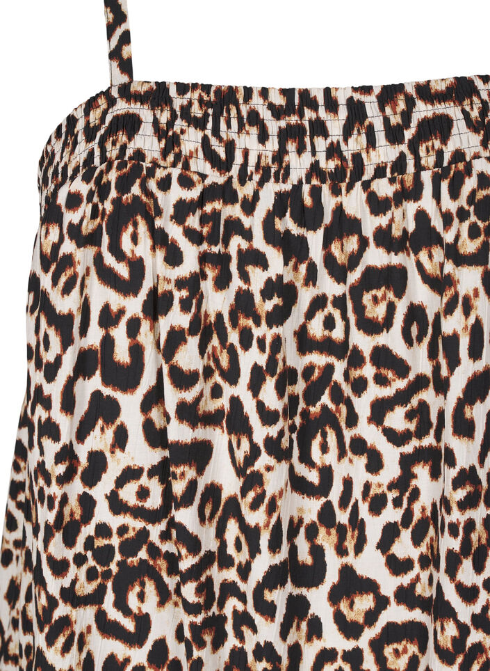 Sukienka midi z wiskozy, Beżowy, Packshot image number 2