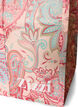 Torba na zakupy z suwakiem, R&oacute;żowy, Packshot image number 2