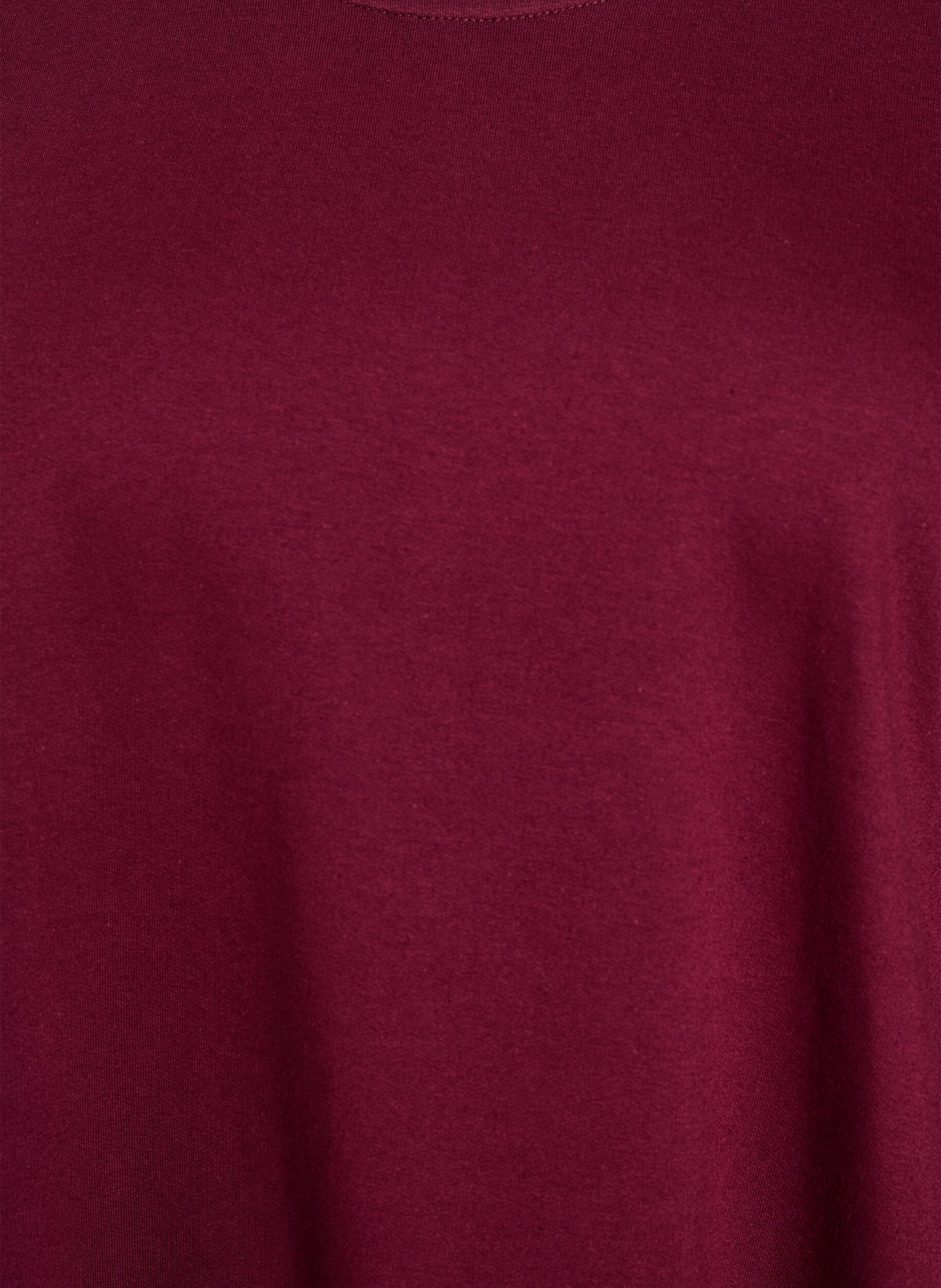 Zizzi Sukienka - bombka z kieszeniami, Ciemnobordowy, Packshot image number 2