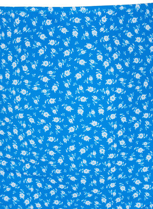 Dól bikini w kwiaty z bardzo wysokim stanem, Blue Flower Print, Packshot image number 2