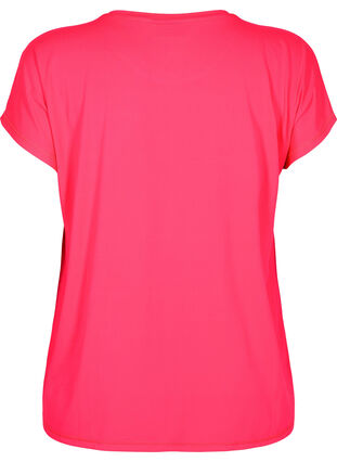 Koszulka treningowa z krótkim rekawem, Neon Diva Pink, Packshot image number 1