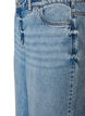 Jeansy Kiana o prostym kroju z wysokim stanem, Niebieskie, Packshot image number 2