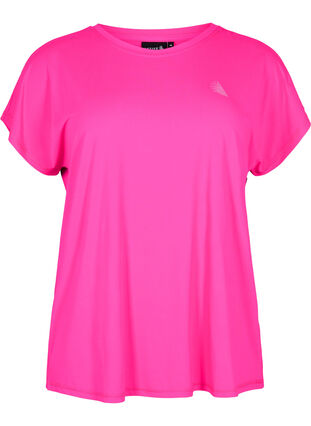 Koszulka treningowa z krótkim rekawem, Neon Pink Glo, Packshot image number 0
