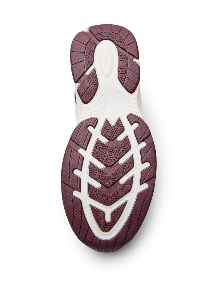 Sportowe sneakersy z siateczka, Czerwony, Packshot image number 4