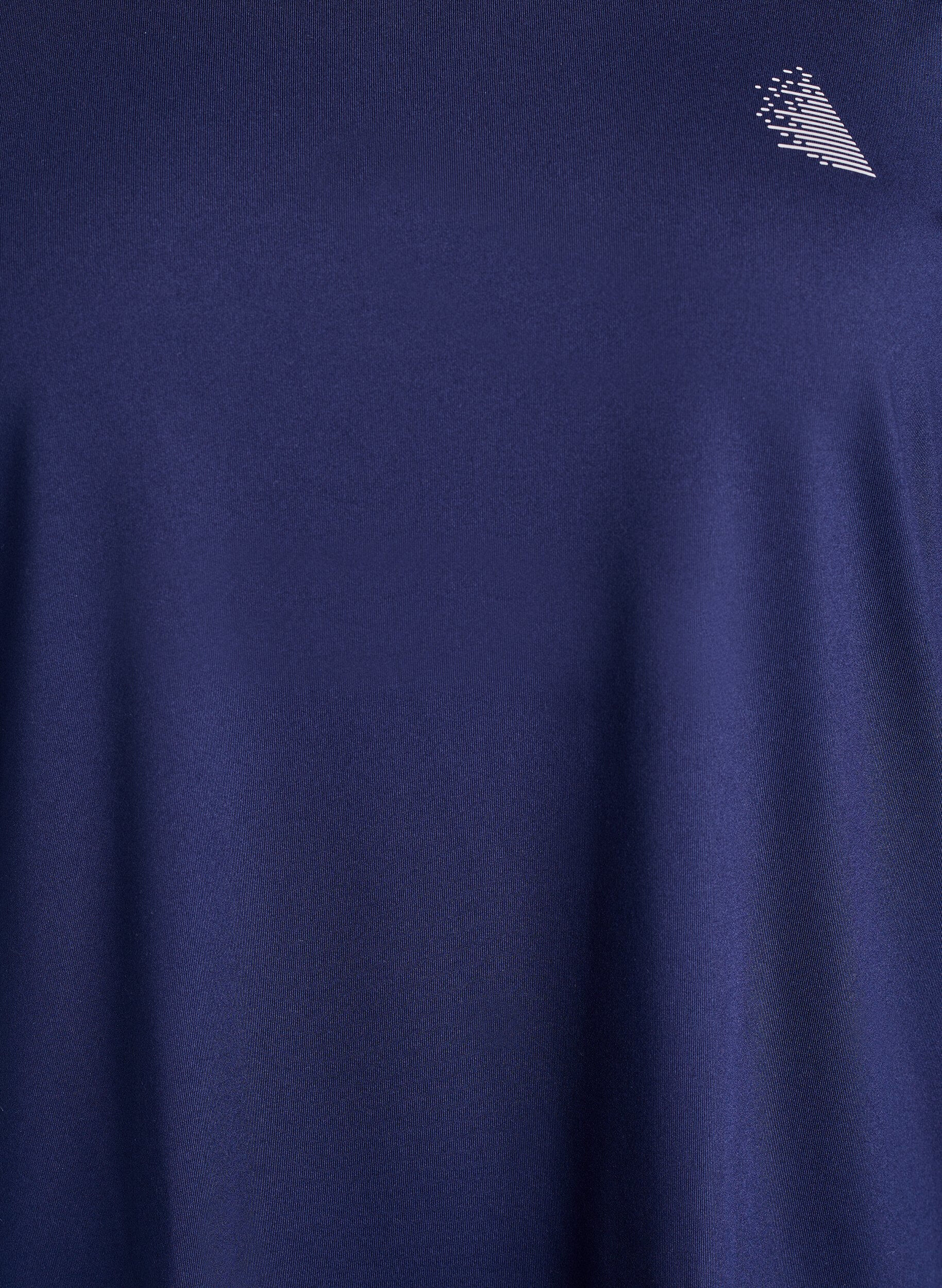 Zizzi Sportowy top z rekawami 3/4, Niebieskie, Packshot image number 2